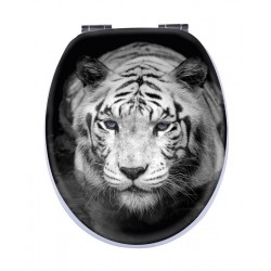 Тоалетна седалка и капак с декор TIGER AWD02181207