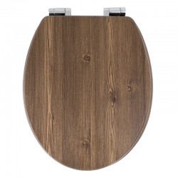 Тоалетна седалка и капак с декор WALNUT  