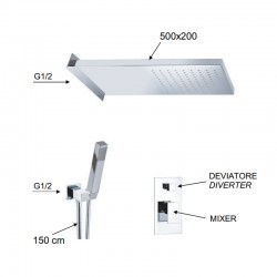 Мини душ комплект за вграждане Skyline SK615ZSS