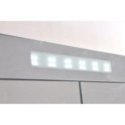 PVC шкаф за баня – огледален с LED светлина