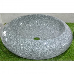 Сив кръгъл умивалник за баня – ICB 010 GRAY
