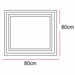 LED огледало за баня на Inter Ceramic 1496