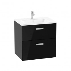 Долен шкаф за баня черен гланц VICTORIA PRO 2 60 
