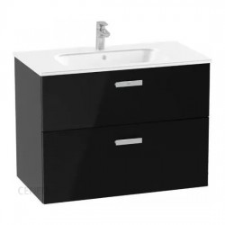 Долен шкаф за баня черен гланц VICTORIA PRO 2 80 