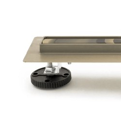 Линеен сифон за баня златен финиш Rea Neo Slim Mirror