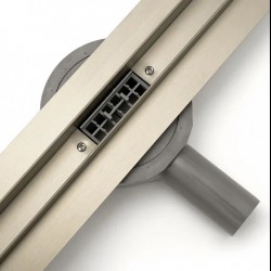 Линеен сифон златист финиш Rea Neo Slim Mirror 
