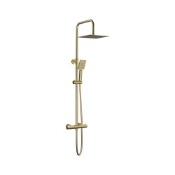 Термостатен душ за баня NITE Polished Gold  