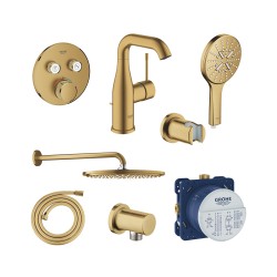 Промоционален комплект за баня GROHE BRUSHED COOL SUNRISE 29 119 GN0