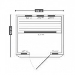 ИНФРАЧЕРВЕНА КАБИНА J50120 ИНФРАЧЕРВЕНА КАБИНА J50120