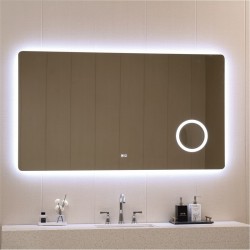Голямо огледало за баня с LED осветление  