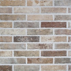 Гранитогрес ефект тухлена стена TRIBECA MULTICOLOR BRICK 