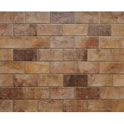 Гранитогрес като тухлена стена RECOVERY STONE OCRA  