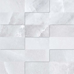 Гранитогрес като гранит WHITE DECORO 3D 