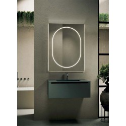 LED огледало с правоъгълна форма HOMIX  