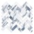 Плочки като мозайка ефект херинга Calacatta Mint MOSAICO HERRINGBONE 