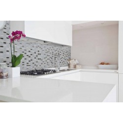 Стъклена мозайка City Blanco 
