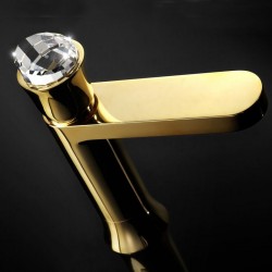 Стоящ смесител за мивка Muse Diamond Oro