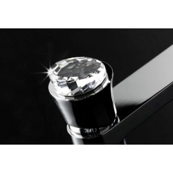 Стоящ смесител за мивка Muse Diamond Gold with Ring Crystal