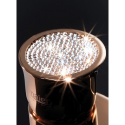 Стоящ смесител за мивка Muse Diamond Gold with Ring Crystal