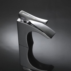 Стоящ смесител за мивка Skip Diamond Chrome