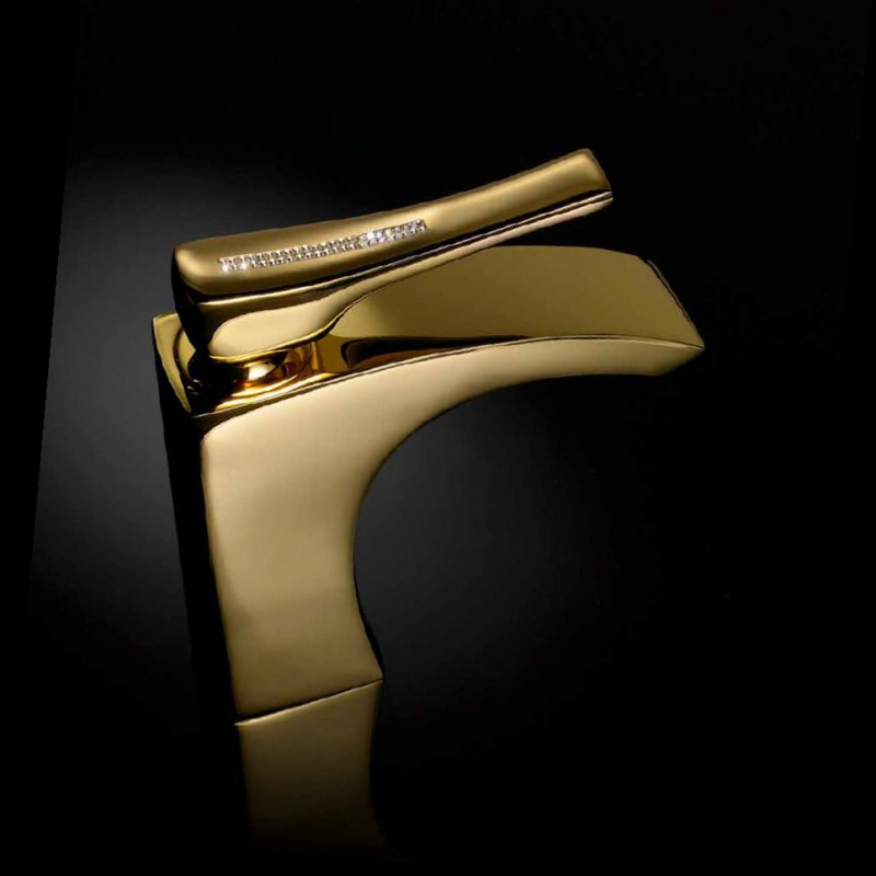 Стоящ смесител за мивка Skip Diamond Oro Стоящ смесител за мивка Skip Diamond Oro