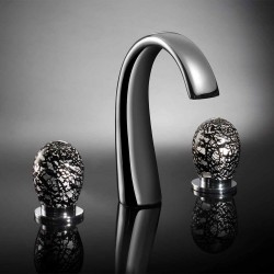 Смесител за мивка с централен чучур Murano CR/NG  