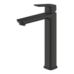 Висок смесител за мивка GROHE CUBEO BLACK MATT
