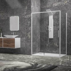 Душ кабина White matt 70x120