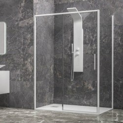 Душ кабинаWhite matt 90x130  