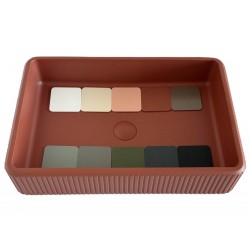 Мивка за плот Vigo Rectangular Stripes 390х570 Мивка за плот Vigo Rectangular Stripes 390х570