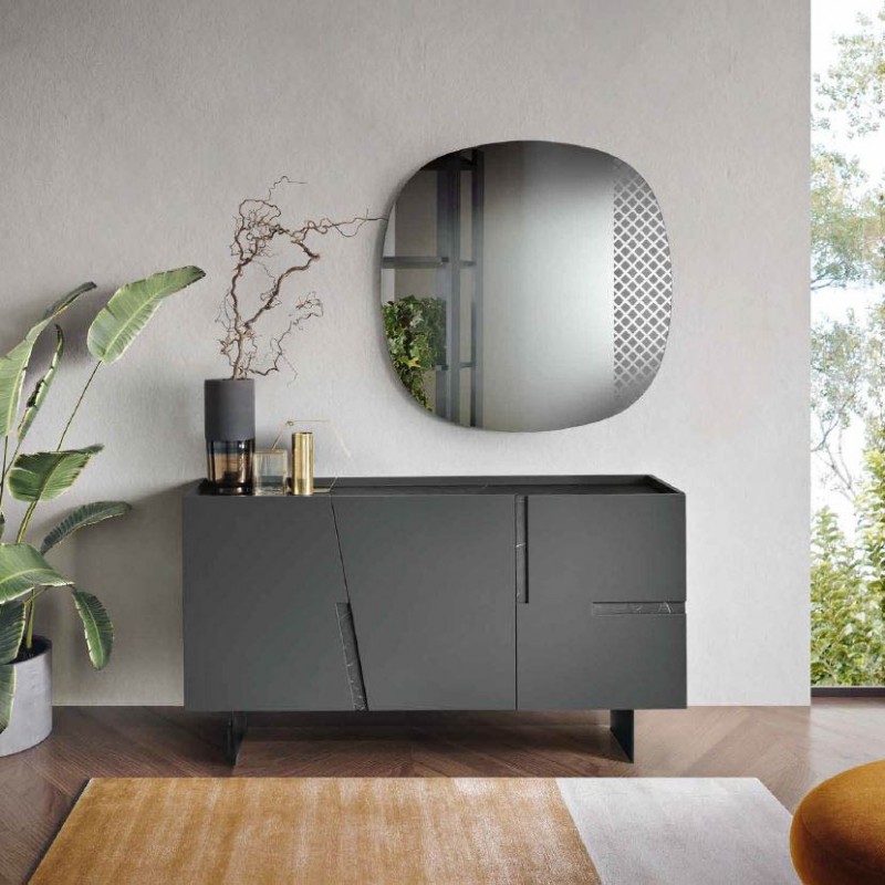 Долен шкаф Girona anthracite-black Долен шкаф Girona anthracite-black