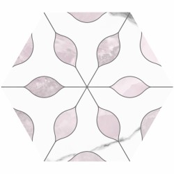 Декоративни плочки хексагон DECOR ALICANTE PINK 