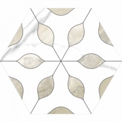 Декоративни плочки хексагон DECOR ALICANTE BEIGE 