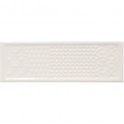 Декорни плочки за баня DECOR TITAN WHITE  