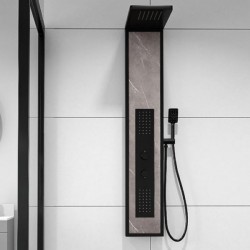 Черна хидромасажна колона NIOS S9237-4