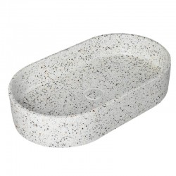 Умивалник за плот Linus Stracciatella от TERRAZZO Умивалник за плот Linus Stracciatella от TERRAZZO