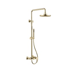 Душ система Artemis Oro със златист смесител