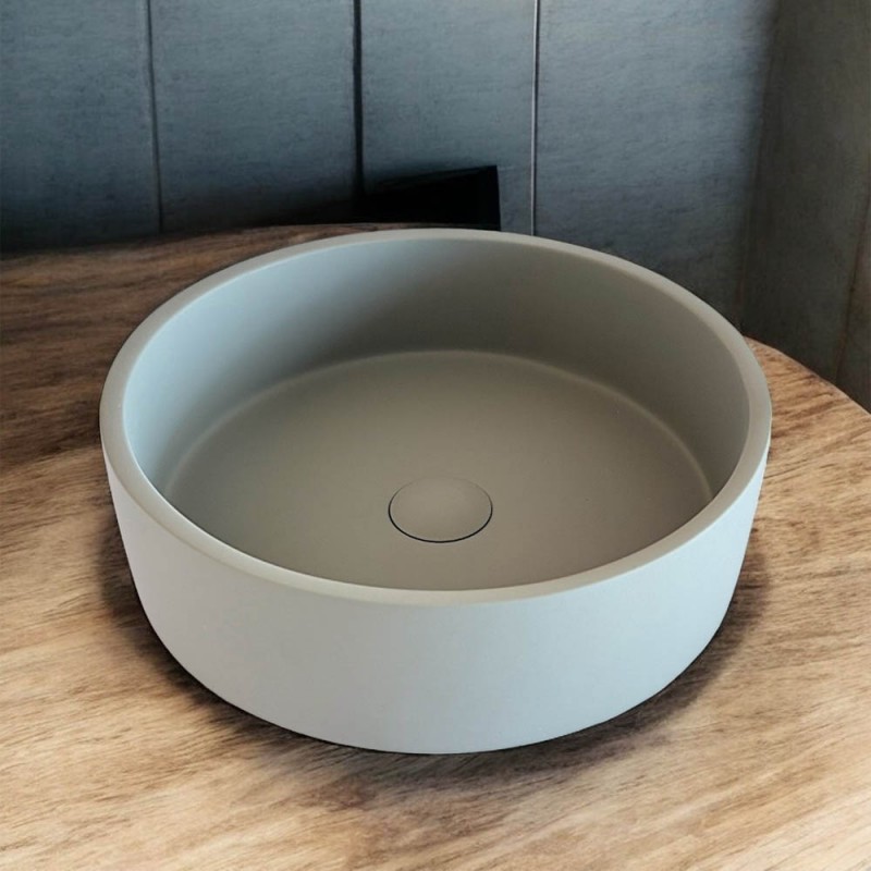 Мивка Case Round - Solid Stone елегантност Мивка Case Round - Solid Stone елегантност