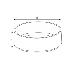 Мивка Case Round - Solid Stone елегантност Мивка Case Round - Solid Stone елегантност