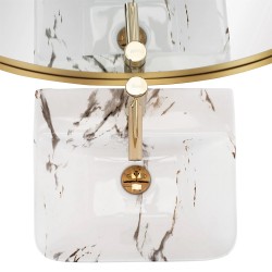 Пиедестален умивалник ARIS Marble
