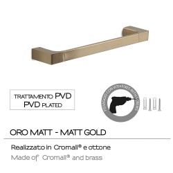 Държач за хавлии Pirenei Matte Gold Държач за хавлии Pirenei Matte Gold