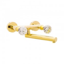 Златен смесител за кухненска мивка – Crystal CY7004DO