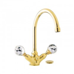 Висок смесител за мивка лукс – Crystal CY5116DO