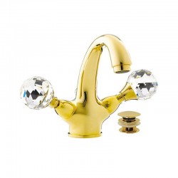 Луксозен смесител за мивка – Crystal CY5112LDO