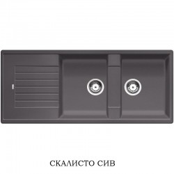 Мивка за кухня от Silgranit – модел Blanco ZIA 8S