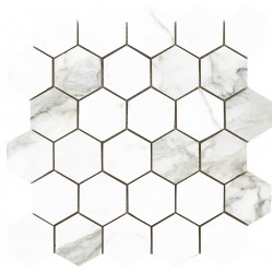 Хексагонови плочки ефект мрамор – HEXAGONO STATUARIO 