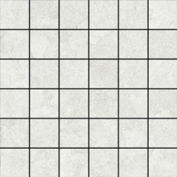 Бяла плочка мозайка Mosaico Saria  