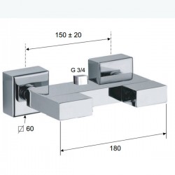 W4433Z - Смесител за душ колона