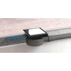 Невидим подов сифон за плочка Micro Drain 10x10 см