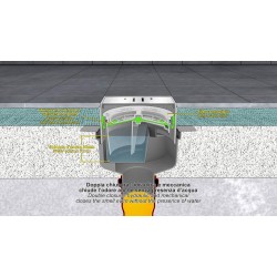 Подов сифон с долно оттичане Bonomini East Drain Подов сифон с долно оттичане Bonomini East Drain